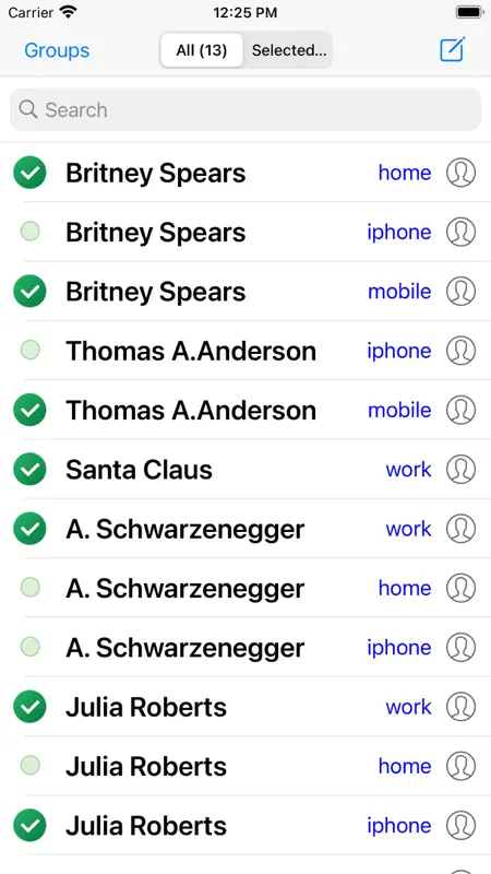 Group SMS with Delivery Report screenshot 1 of 5