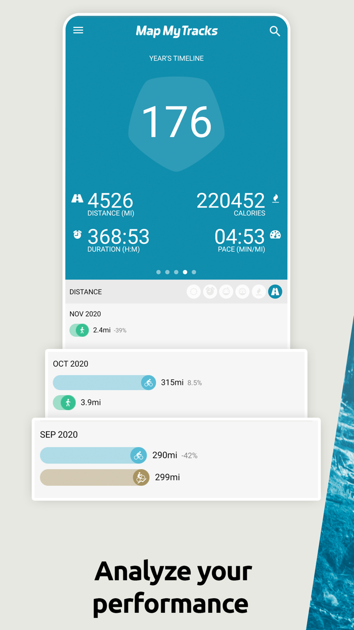 Map My Tracks run tracker