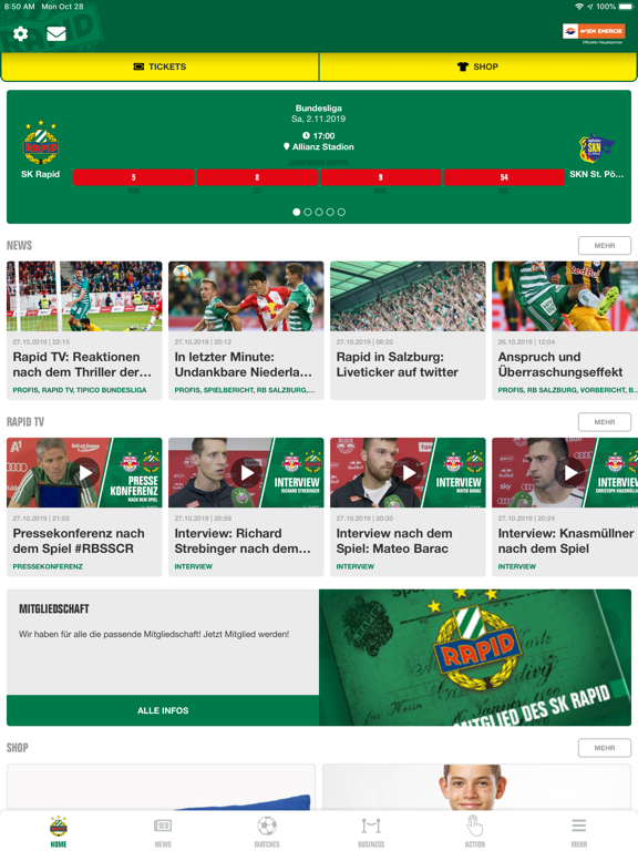 Screenshot #4 pour SK RAPID