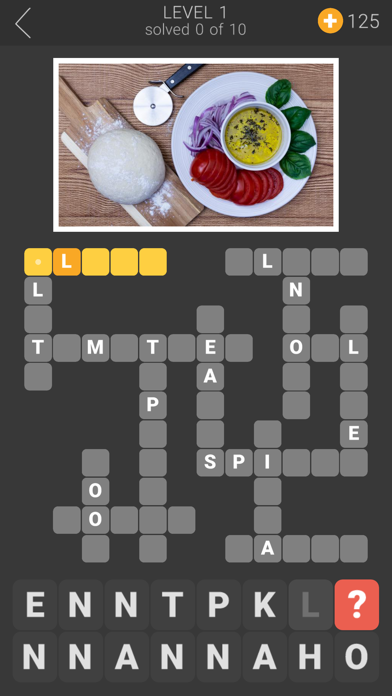 Tasty Word Puzzle Screenshot