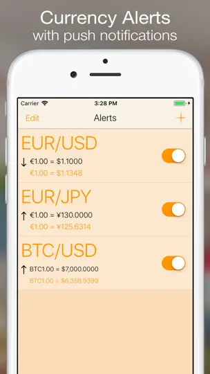Скриншот Currency+ (Currency Converter) на iPhone 5