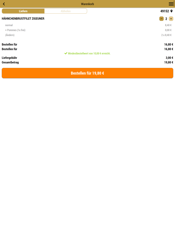 Screenshot #6 pour Fattoria Lieferdienst