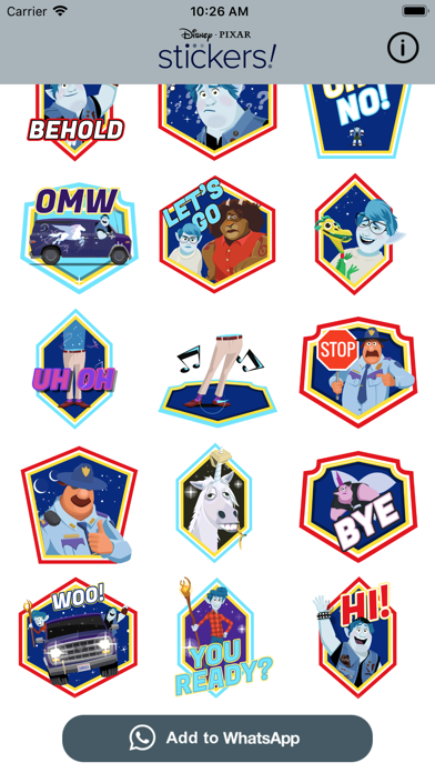 Pixar Stickers: Onwardのおすすめ画像2