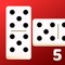 Icon Domino All Fives Classic Game