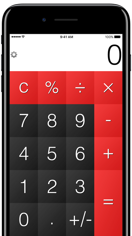 #5. Calculator· (iOS) 来自: Tim O's Studios, LLC