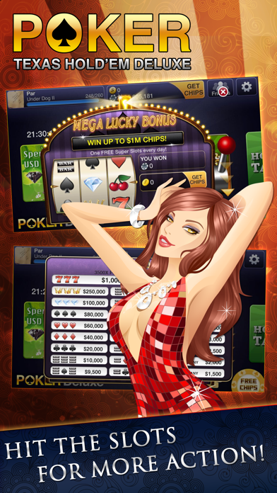 Texas HoldEm Poker Deluxe for iPhone Screenshot 5