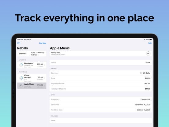 Screenshot #4 pour Rebills