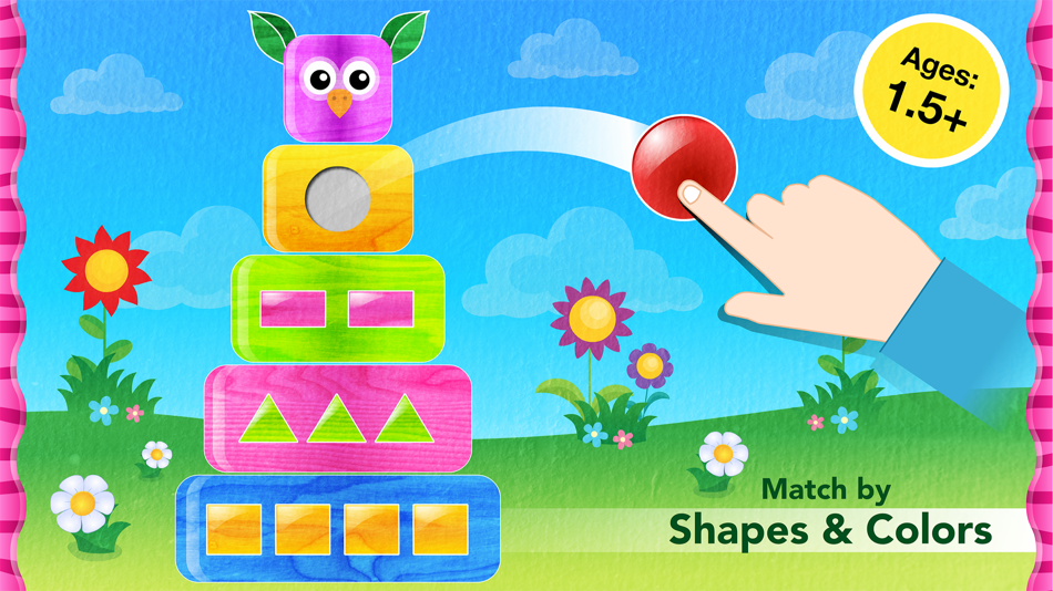 #3. Toddler game for 2 3 year olds (iOS) Podle: 22LEARN Toddler and Baby Learning Games, LLC