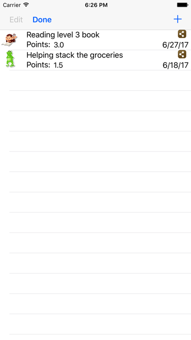 Screenshot #3 pour PointsRUs
