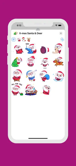 Game screenshot X-mas Santa & Deer apk