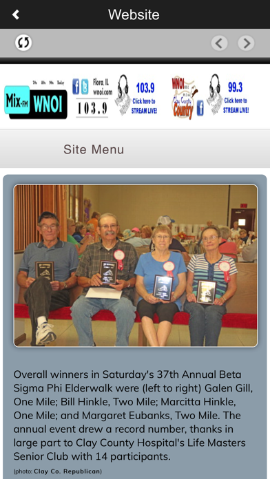 WNOI 103.9 Mix FM Screenshot 2 - AppWisp.com WNOI 103.9 Mix FM Screenshot 2 - AppWisp.com
