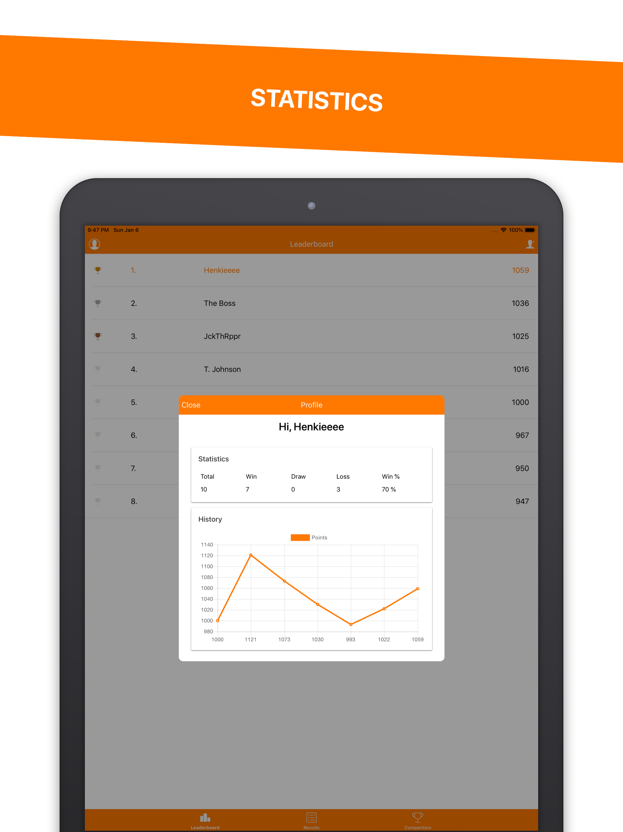 KeepScore - Competitions screenshot 13