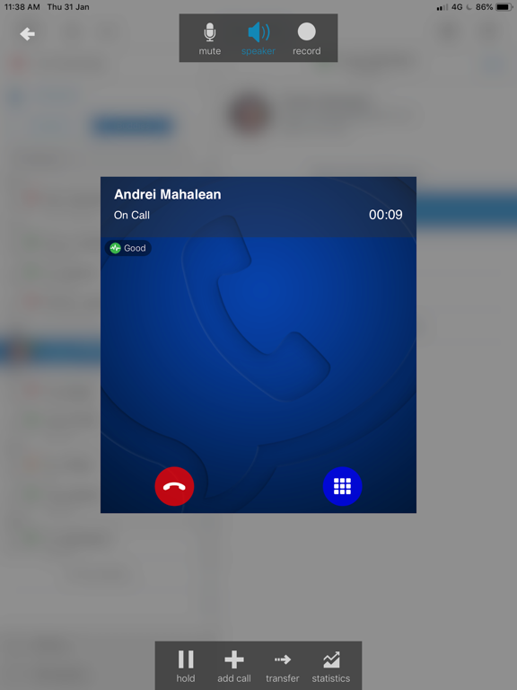Screenshot #5 pour CTX Softphone
