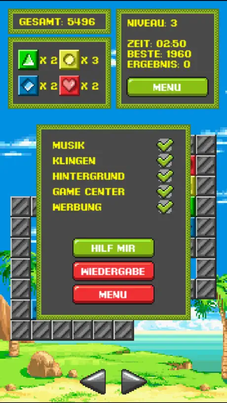 Retro Bauklötze: Pixel Spiele