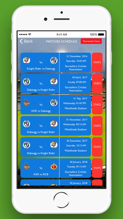 Cricket Score App