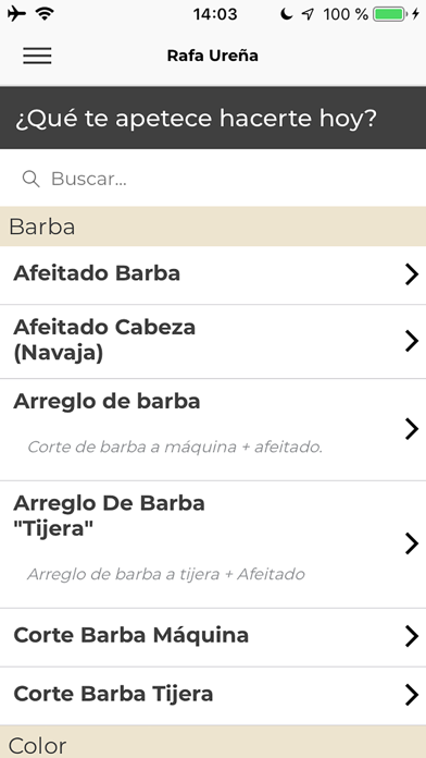 Screenshot #2 pour Rafa Ureña Peluqueros