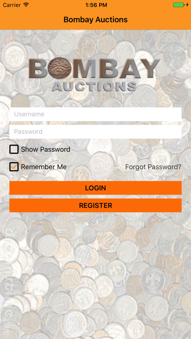 Bombay Auctions Screenshot