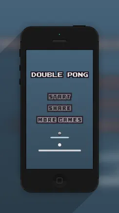 Double Pong Easy Casual Game iPhone image 1