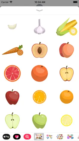 Game screenshot All Foods Stickers apk
