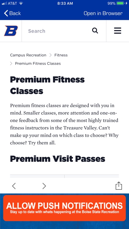 Boise State Rec Center