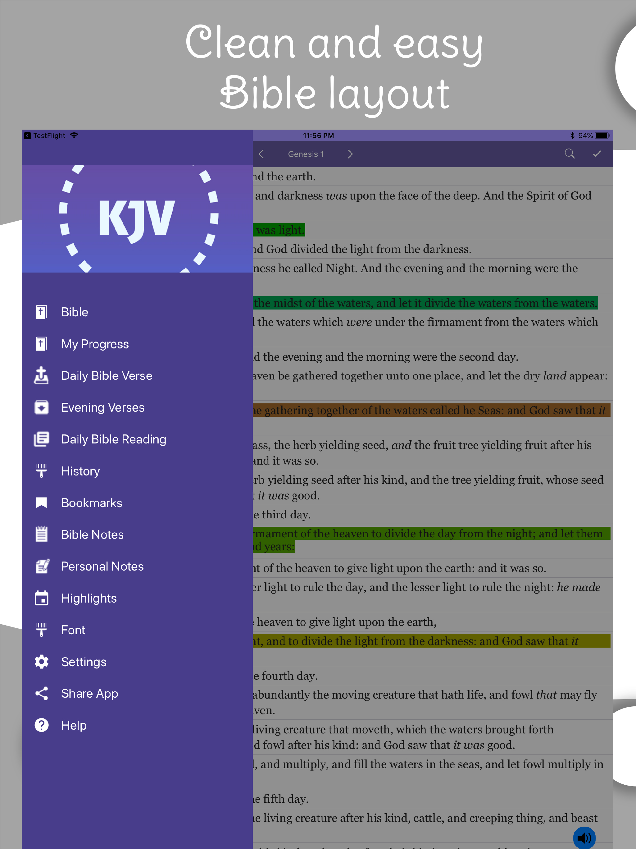 KJV ·