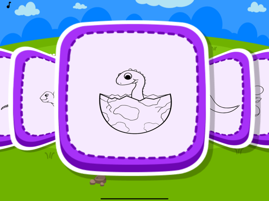 Screenshot #4 pour Dinosaur Coloring Book of Kids