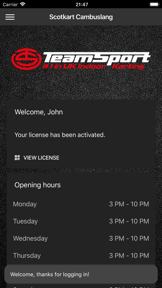TeamSport Karting UK screenshot