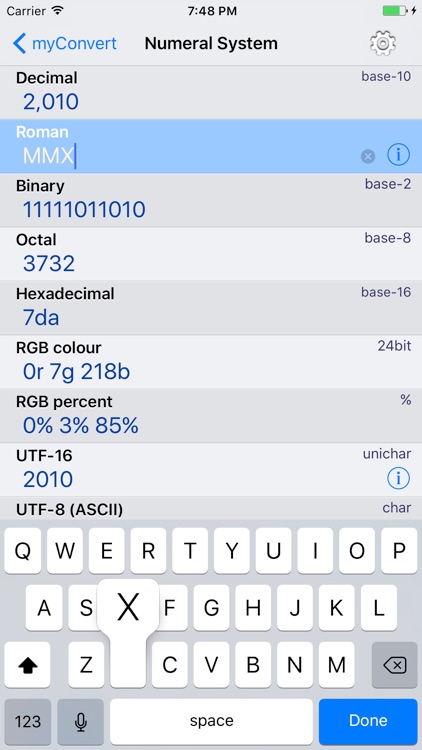 myConvert - unit converter screenshot-4