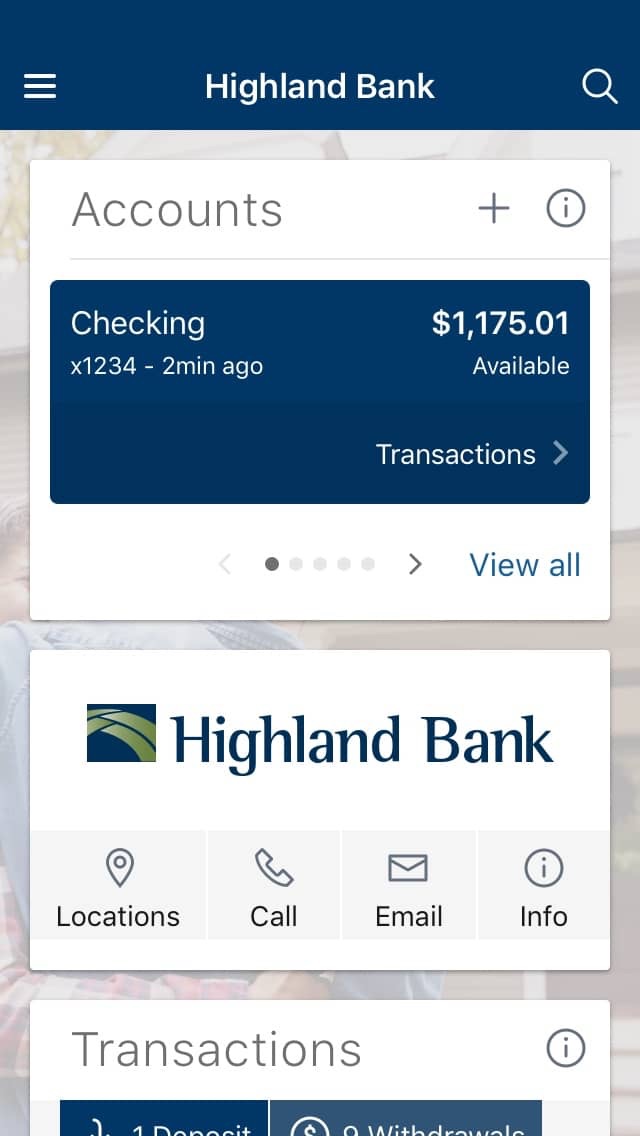 iPhone screenshot