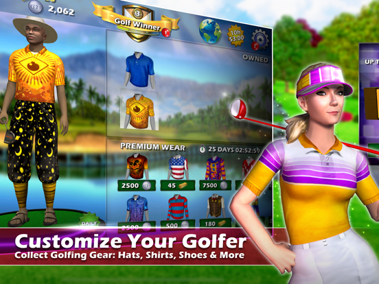 Golden Tee Golf: Online Games iPad screenshot 5 - Games app