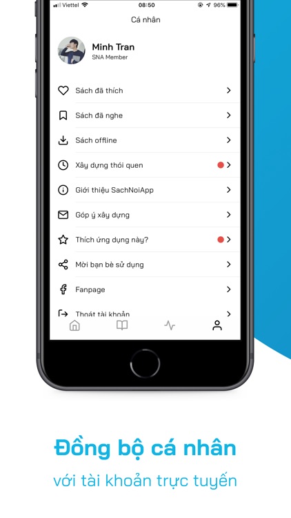 Sách Nói App - Kho sách hay screenshot-3