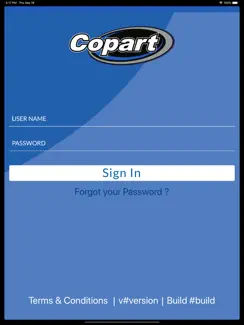 Copart - Seller Mobile iPad image 1
