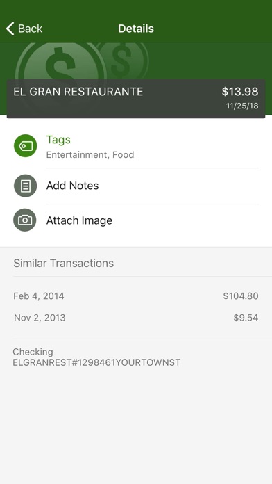 First National Bank of Dryden Screenshot