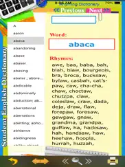 student english dictionary iPad Captures Décran 4