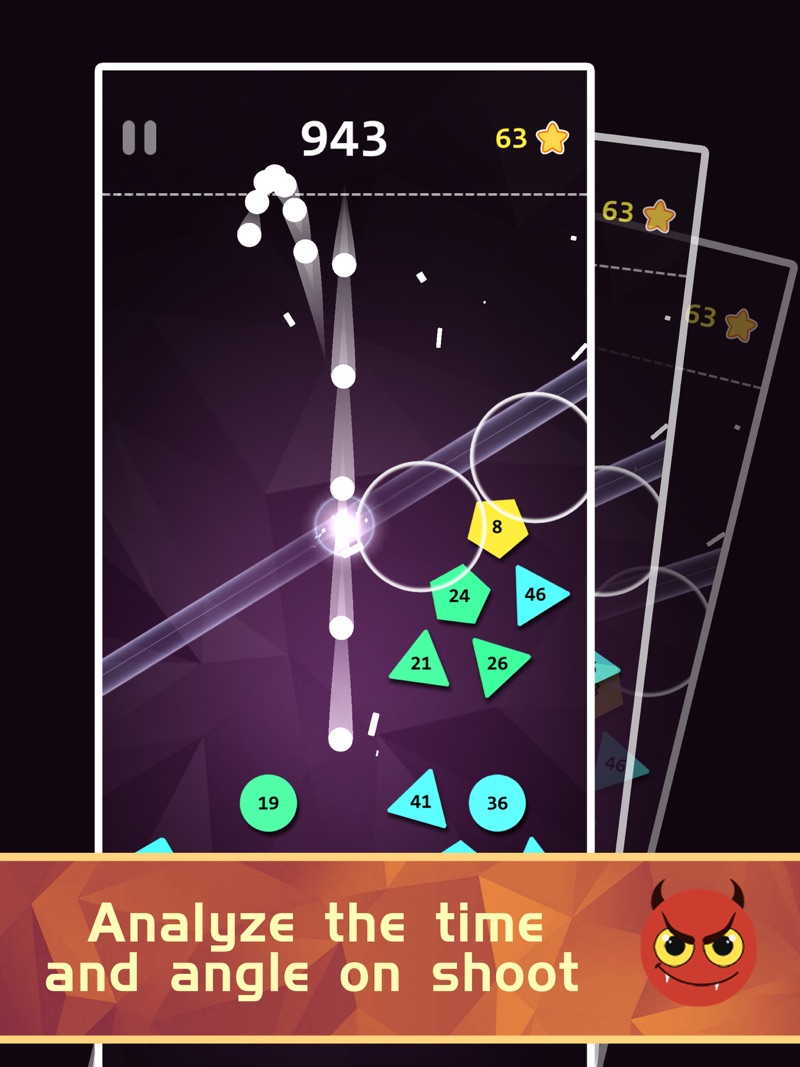 Pinball vs Block！Falling Balls official gameplay screenshot 2