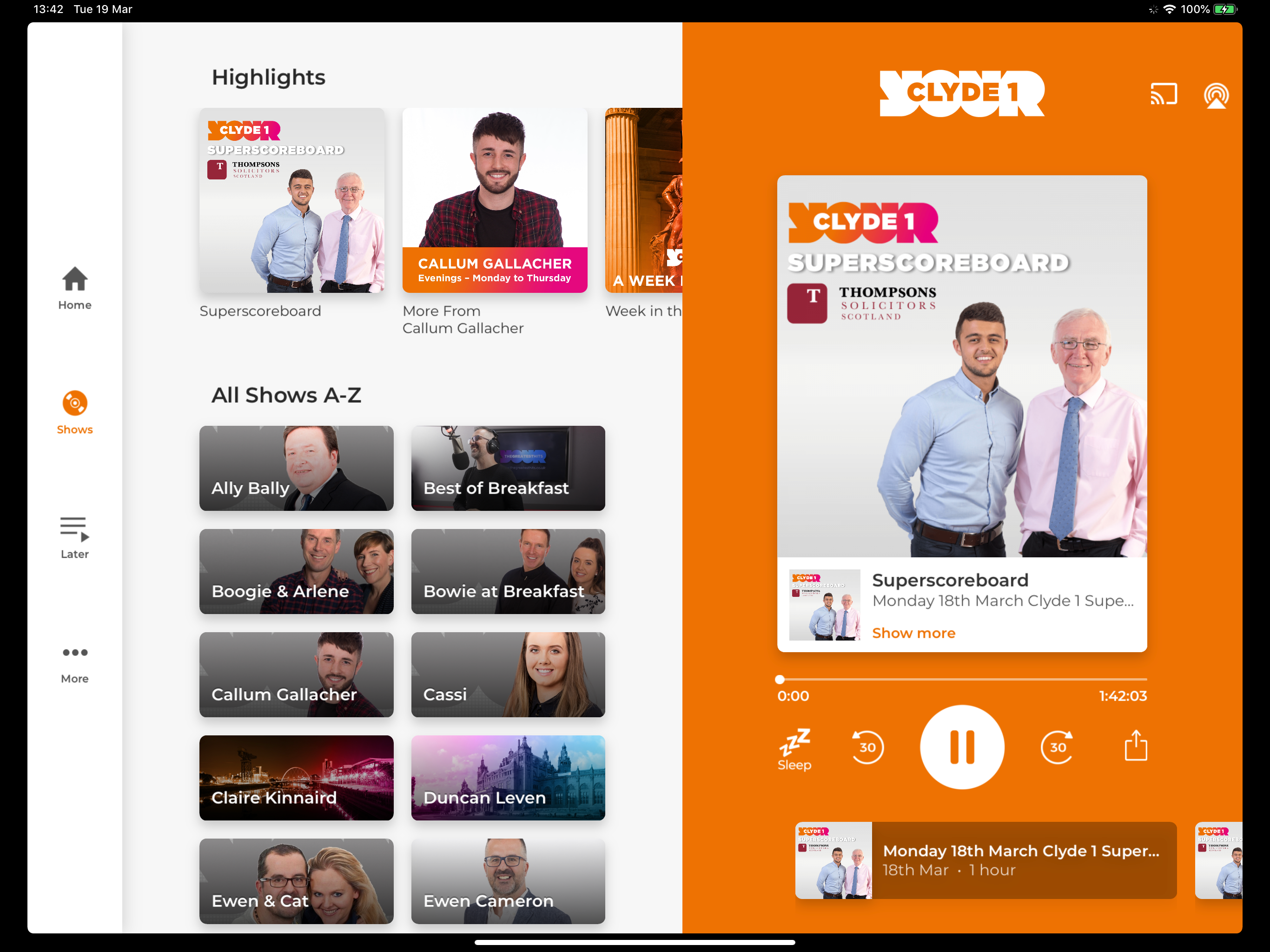 Radio Clyde screenshot 9