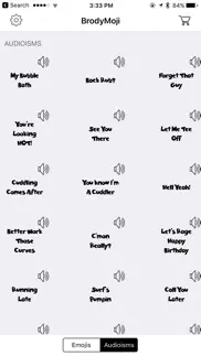 How to cancel & delete brodymoji with audioisms 3