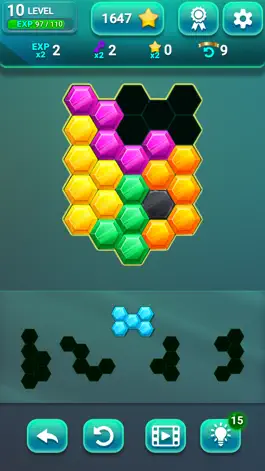 Game screenshot Hexa Gems Puzzle mod apk