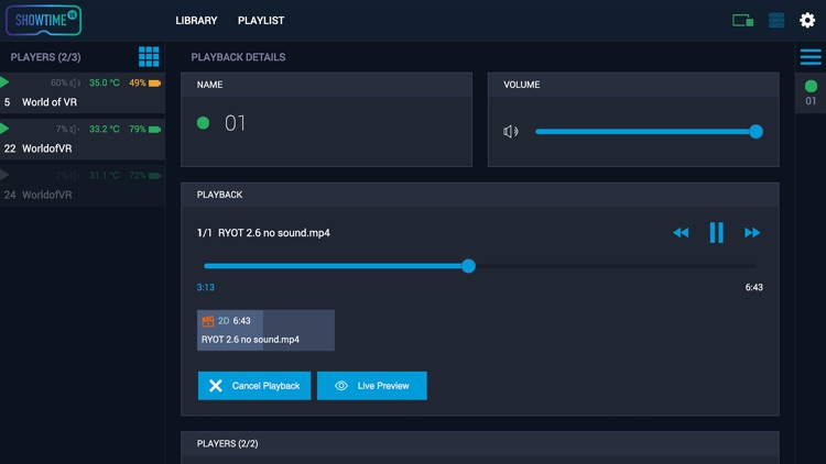 Showtime VR Controller