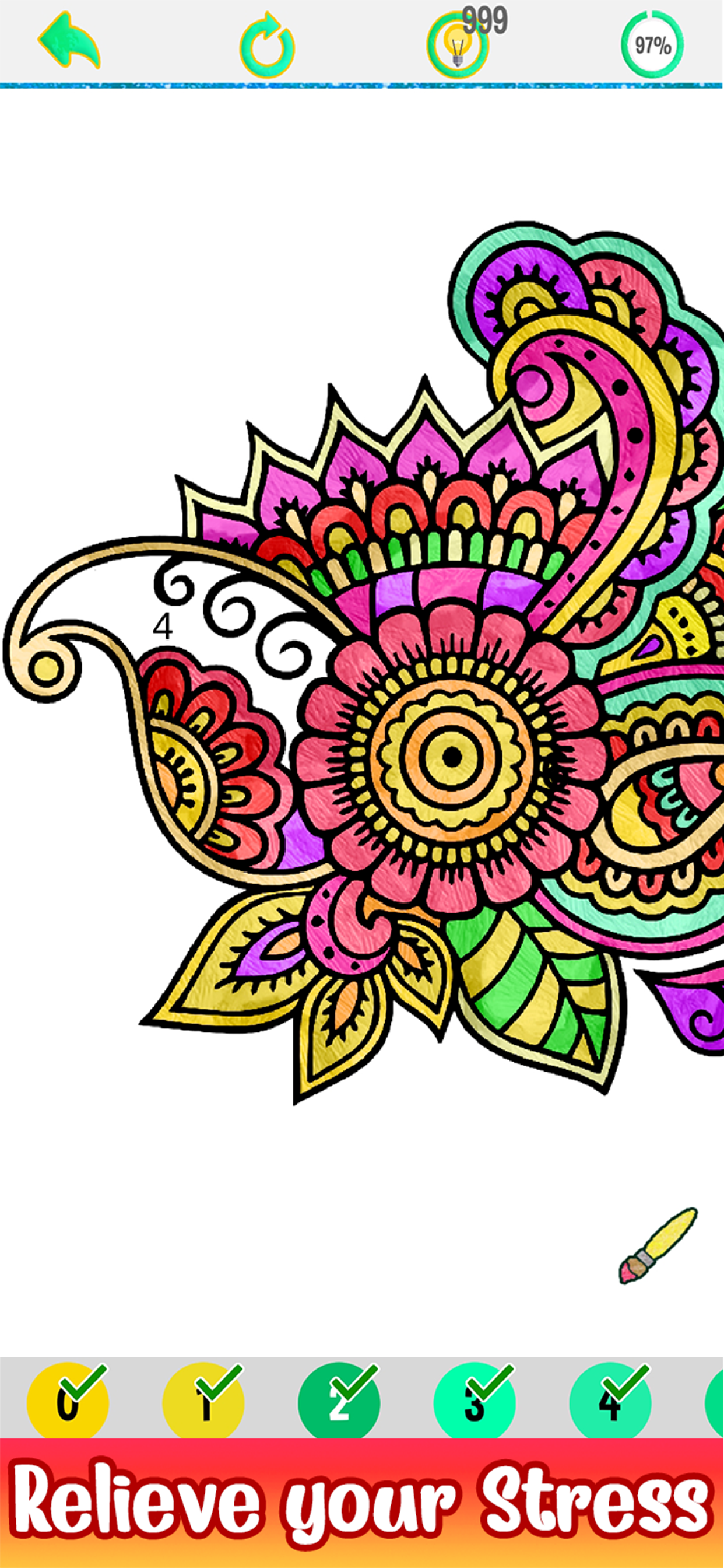 Oil Paint Art: Color By Number screenshot 9