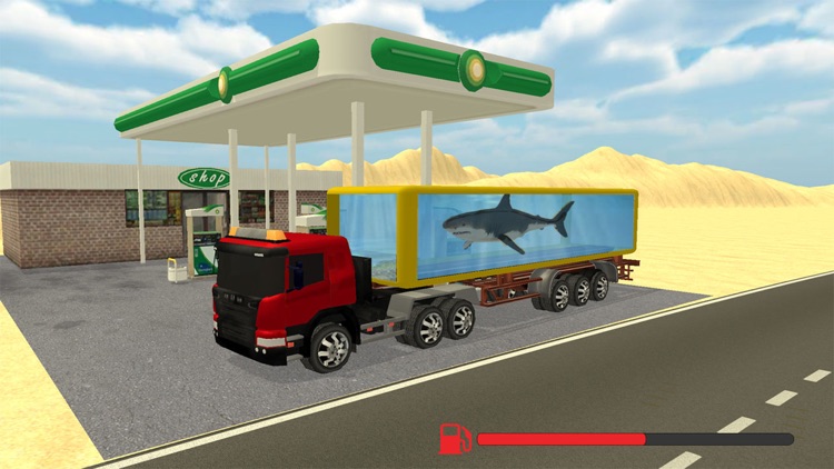 Sea Animal Transporter Truck