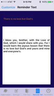 acim remind iphone screenshot 3