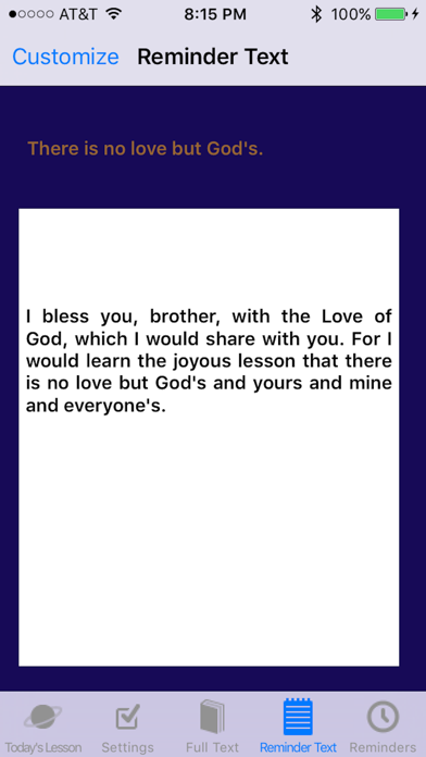 ACIM Remind screenshot1