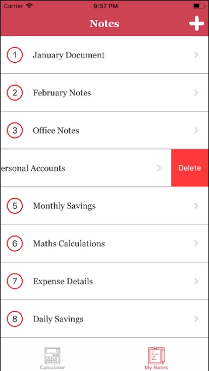 Scientific Calculator & Notes screenshot-4