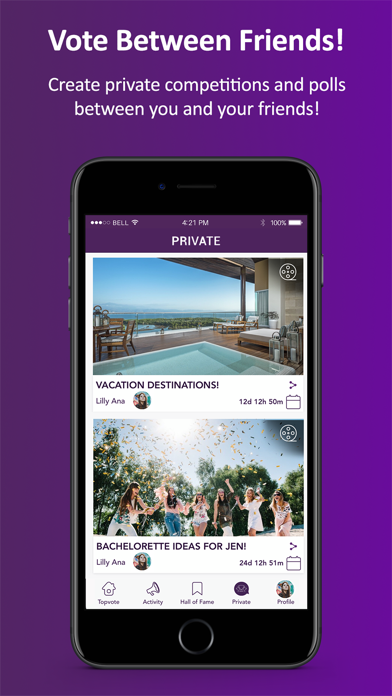 Topvote iPhone screenshot 5 - Photo & Video app