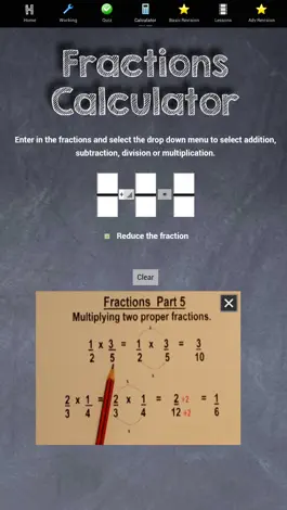 Game screenshot Fractions Part 1 - 6 Math apk
