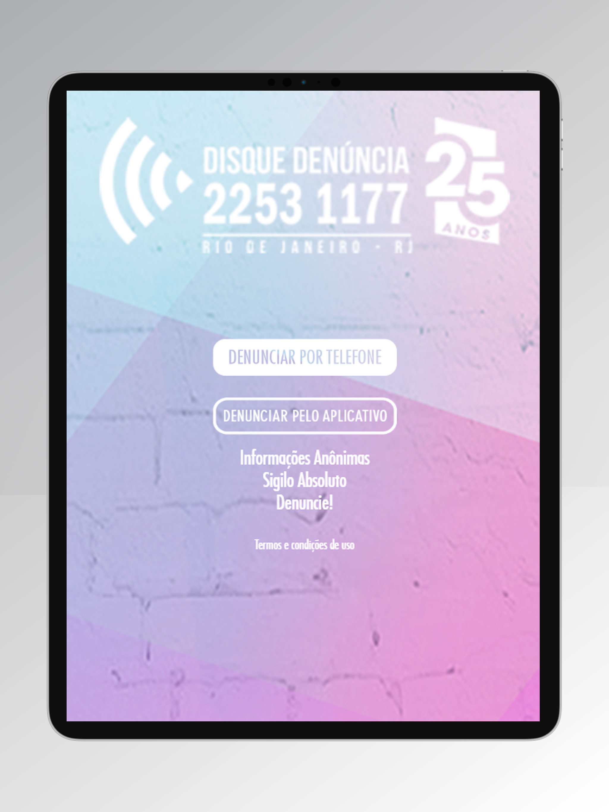 Disque Denúncia RJ screenshot 3