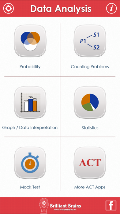 Screenshot #1 pour ACT Math : Data Analysis