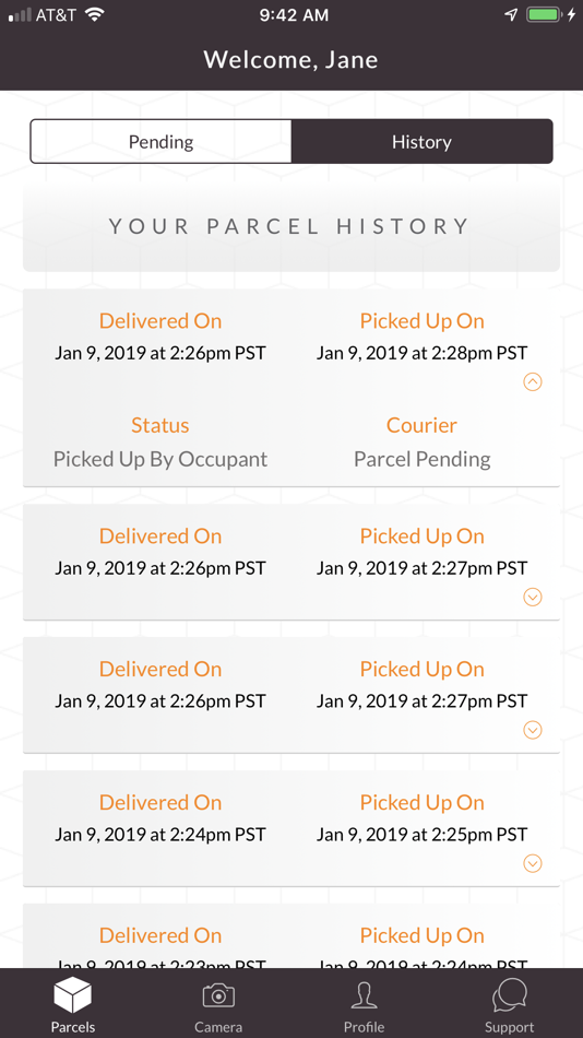 #8. Smart Home Locker (iOS) 由: Parcel Pending