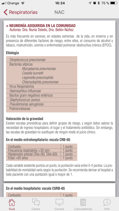 Guía Terapéutica Antibiótica Screenshot